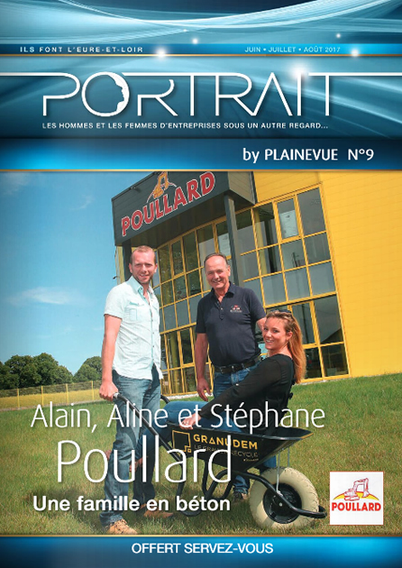 Portrait N° 9 Alain, Aline et Stéphane Poullard